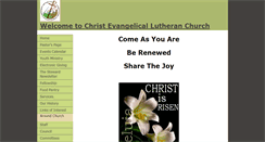 Desktop Screenshot of christlutheranit.org